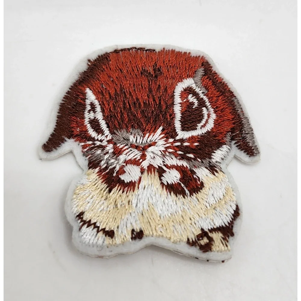 Baby Bunny patch handmade embroidered sew on‎